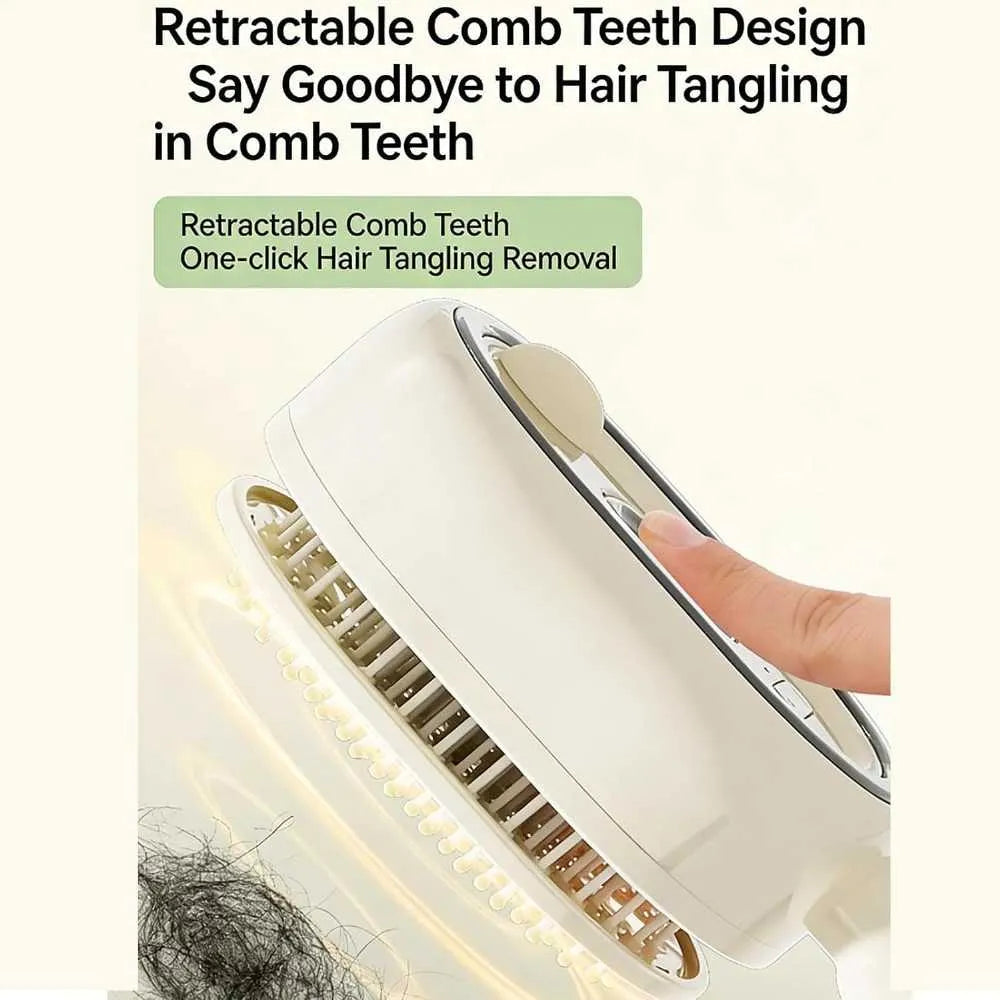 Steam Brush | Rechargeable Detangling Tool with Oil